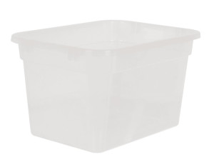 kont1-4 Контейнер бытовой 37 L. 510х380х292 (прозрачный) Цветочная коллекция