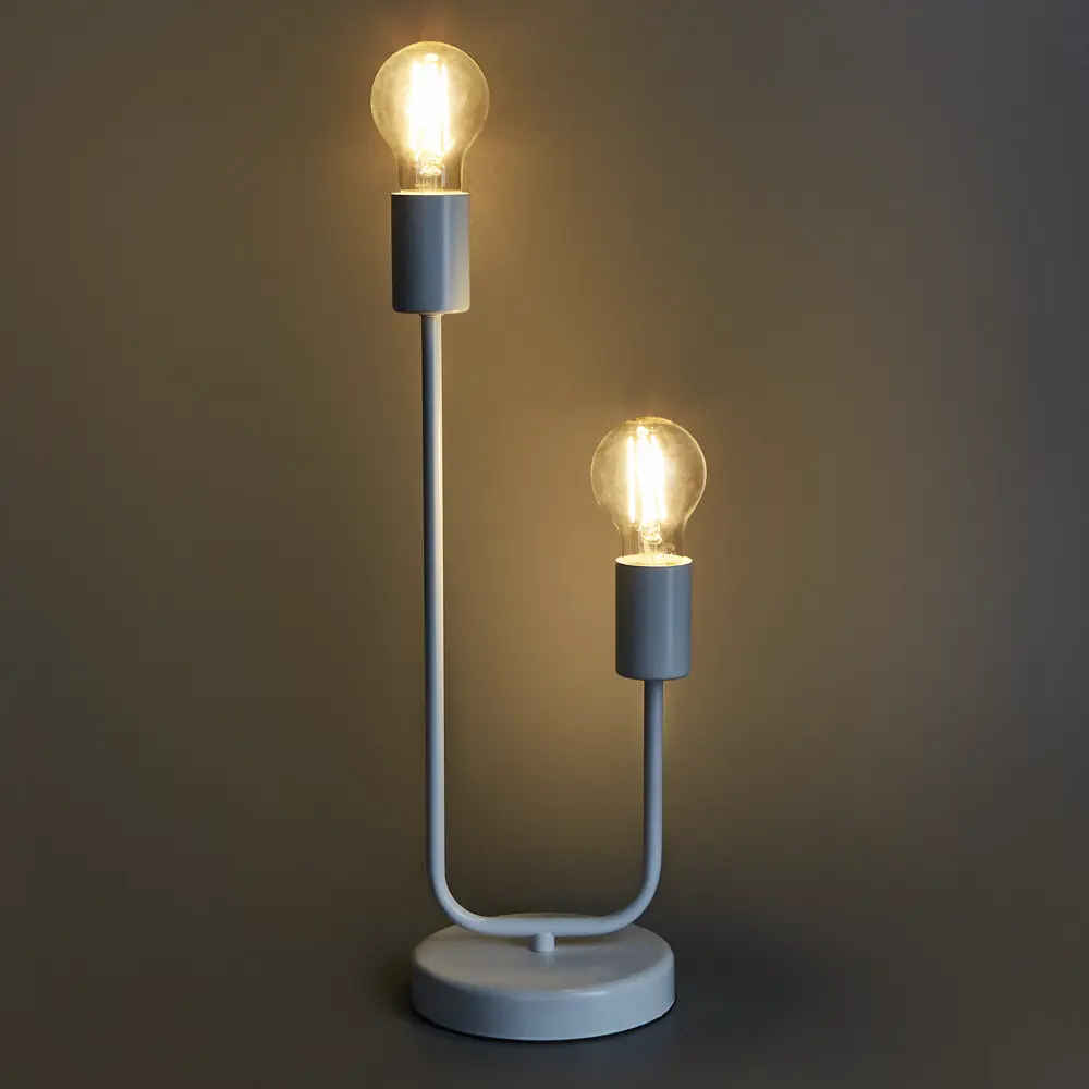 КЛЮЧНИК Настольная лампа «Атлантида» — современный светильник с открытыми плафонами 86763010