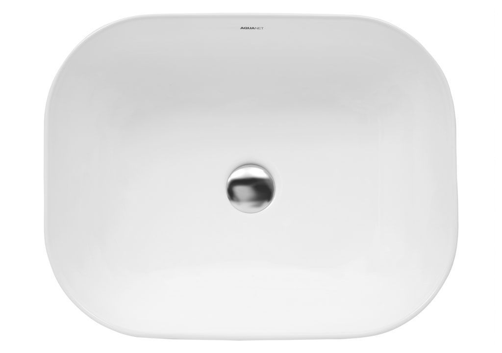 LAKE1 Накладная раковина на столешницу  овальная Aquanet  - Вид №4