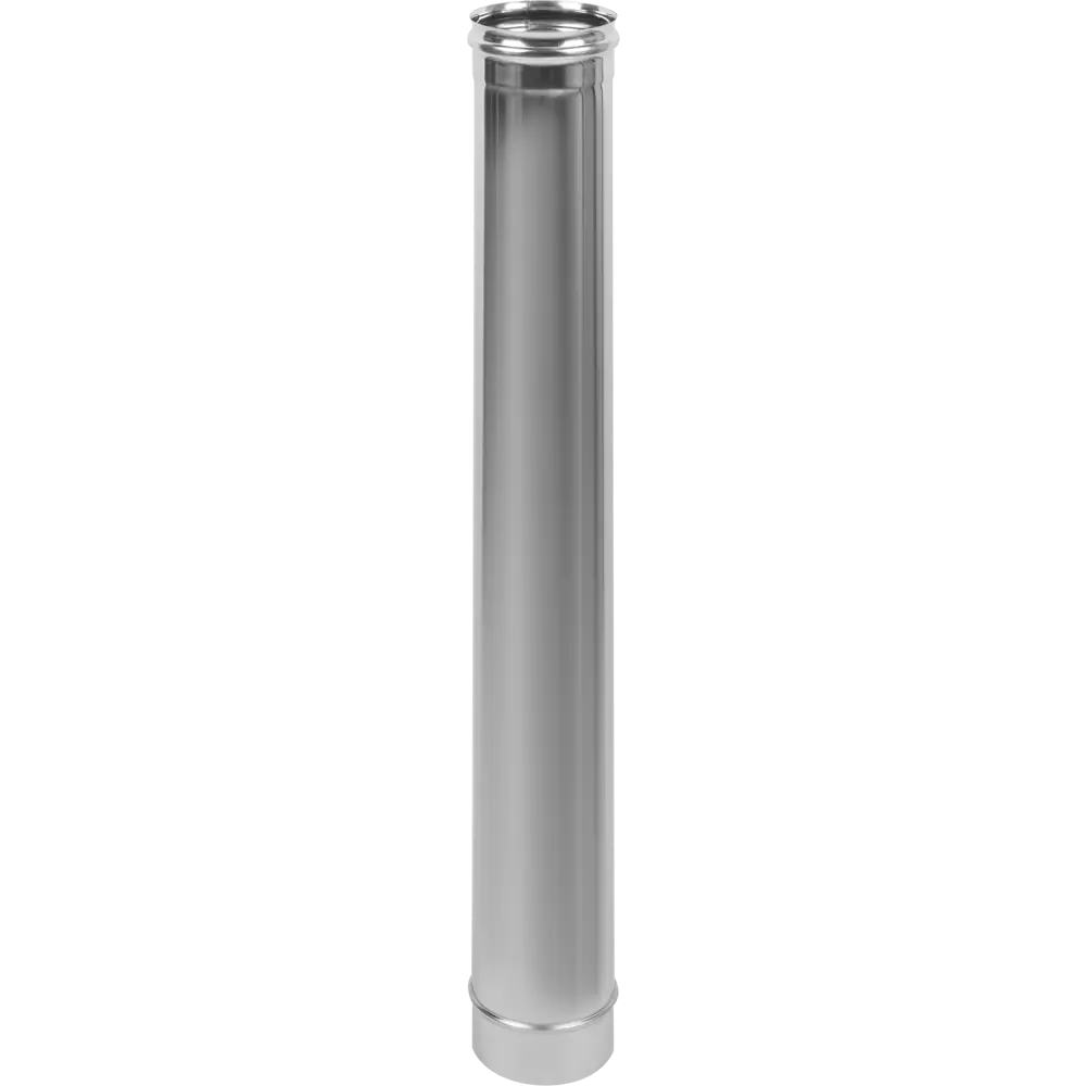 Дымоход Металлик и Ко 1.0 м 430/0.8 мм D150 мм STLM-2108469 - Вид №1