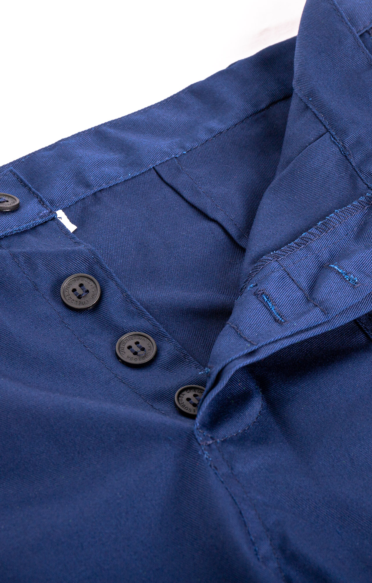 68042 Брюки рабочие укороченные "Труд" темно-синие  Летняя спецодежда  размер 52-54/170-176  - Вид №5