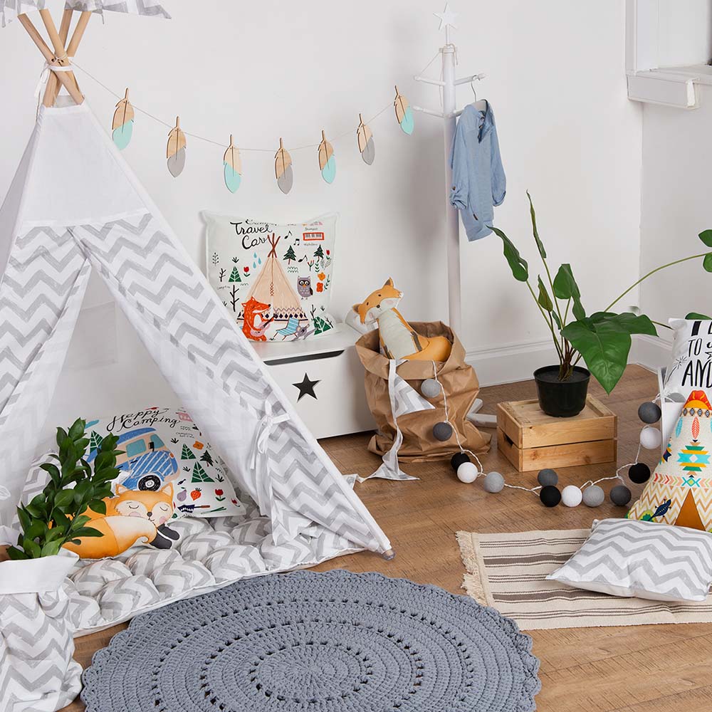 Детская вешалка стойка, белая со звездочкой VAMVIGVAM  281551 Белый Santreyd  - Вид №3