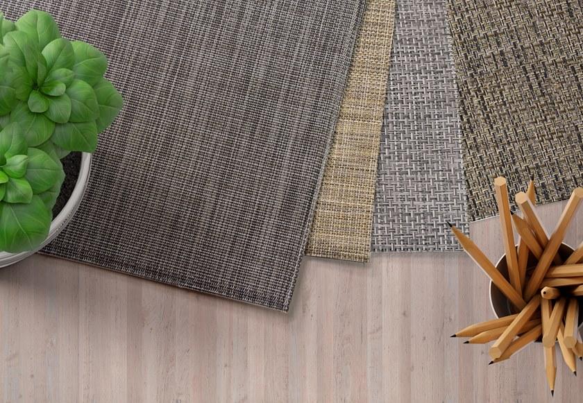 De Dimora Однотонный прямоугольный коврик из пвх для улицы Outdoor sun-id-1516112 - Вид №1