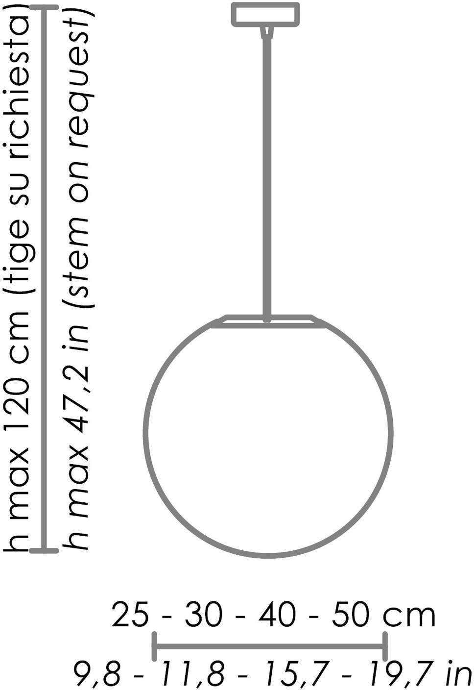 AiLati Подвесной светильник из стекла Sferis sun-id-1443956 - Вид №5