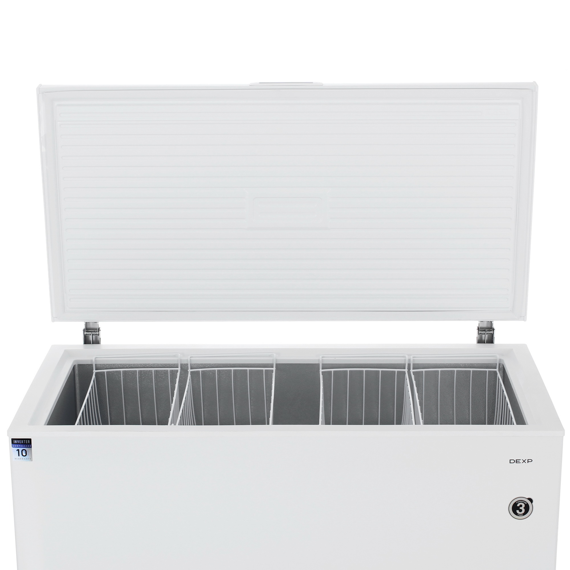 9240901 Морозильный ларь DEXP CE-40AMG белый STDN-0083364 - Вид №5