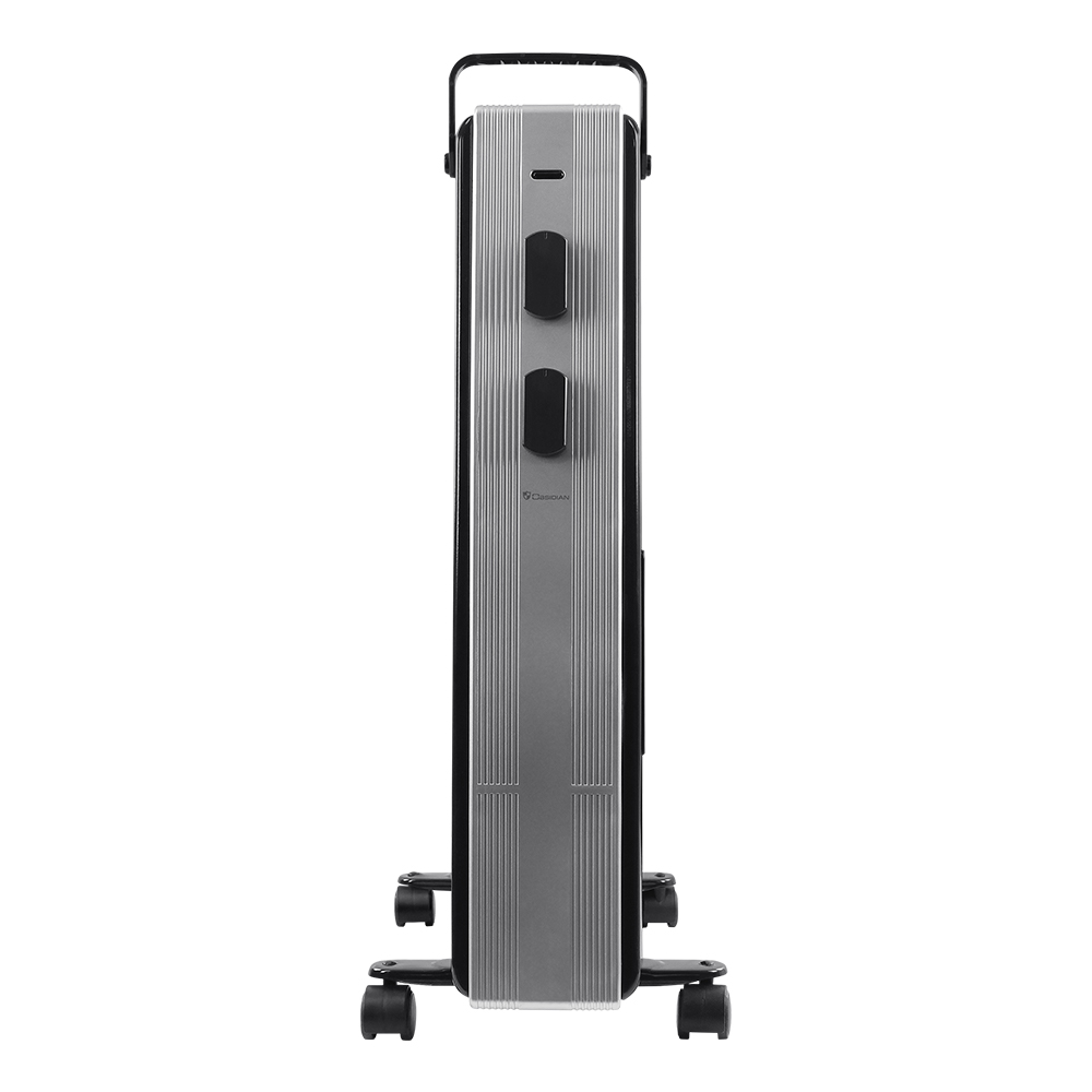 9169999 Масляный обогреватель OBSIDIAN BS-OH2000A черный STDN-0120540 - Вид №2