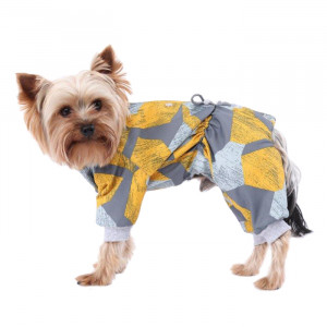 ПР0048932 Комбинезон для собак Абстракция мальчик размер ХL 32см YORIKI