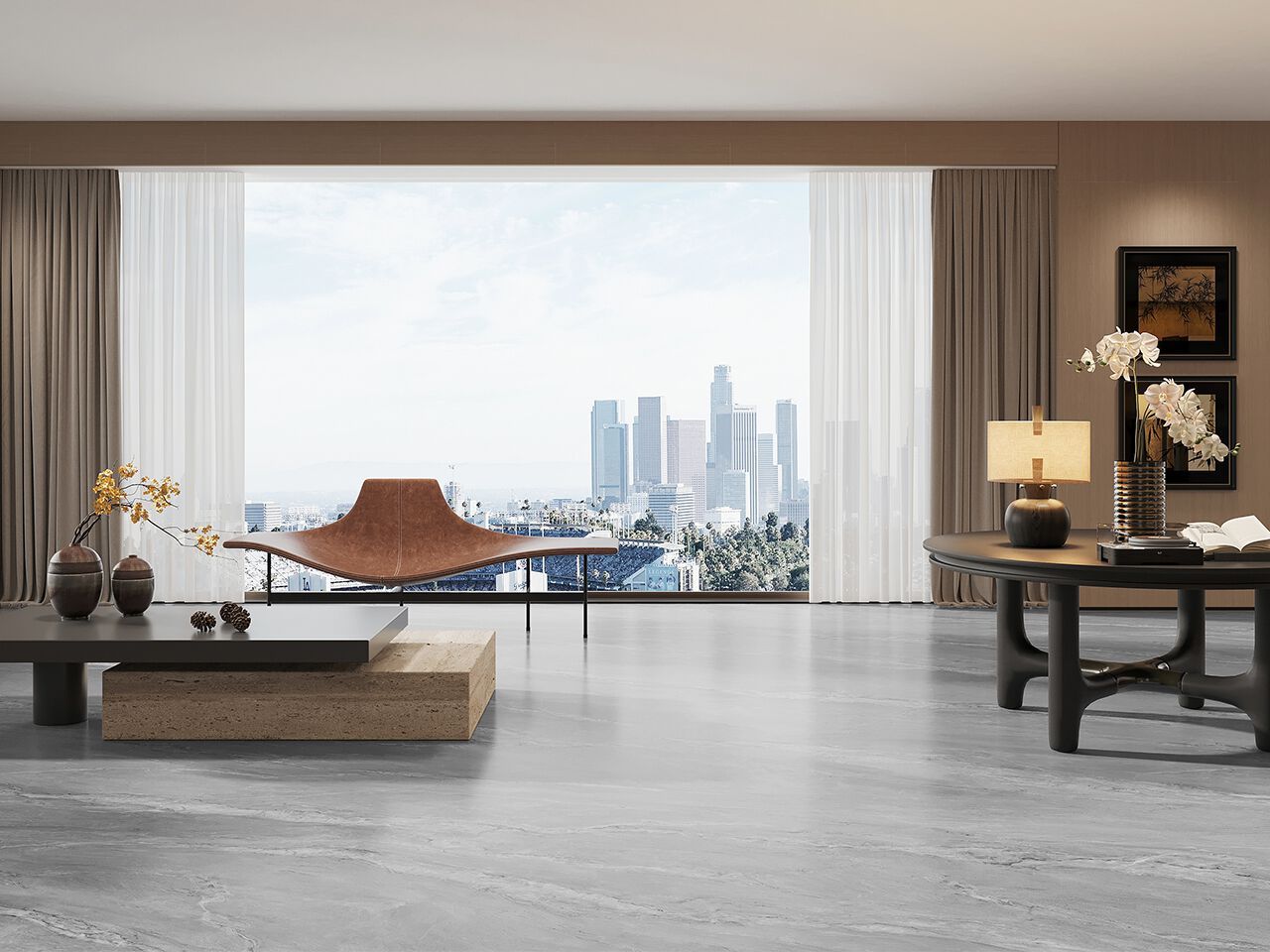 Мраморный пол / покрытие GANI MARBLE TILES AMAZON BLUE ARCH-00147163 - Вид №2