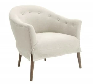 Кресло Alaina Occasional молочное PUSHA ALAINA 062332 Молочный