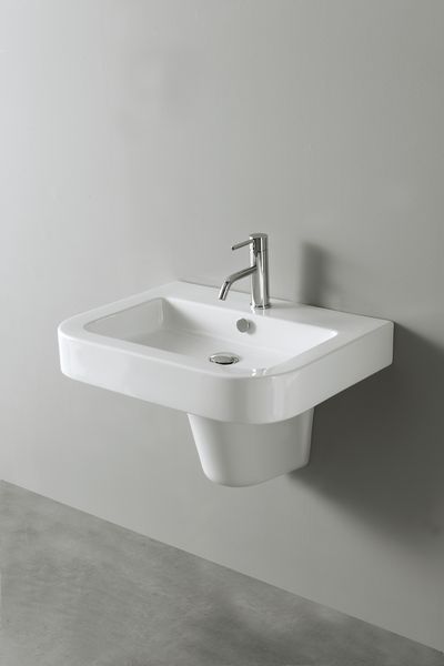 LA65/SCA Полупьедестал для раковины прямоугольная Neroceramica 