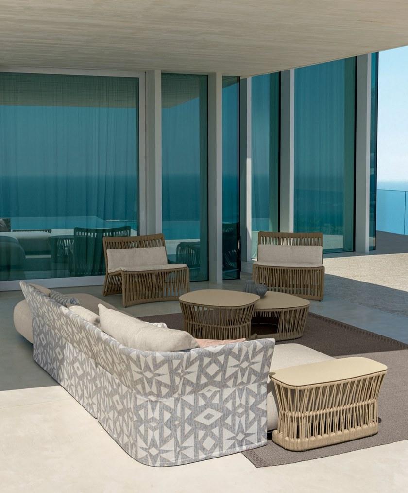 Talenti Модульный садовый диван из ткани и веревки Cliff sun-id-1425103 - Вид №28