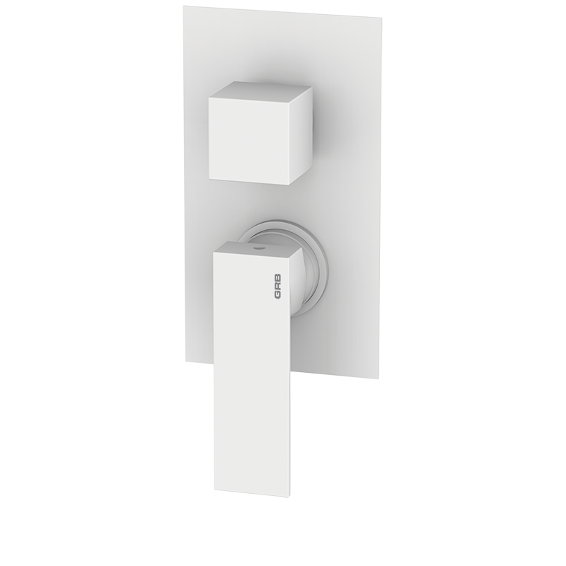 60135602 PREMIUM Белый Встроенный смеситель с переключателем Белый GRB MIXERS 