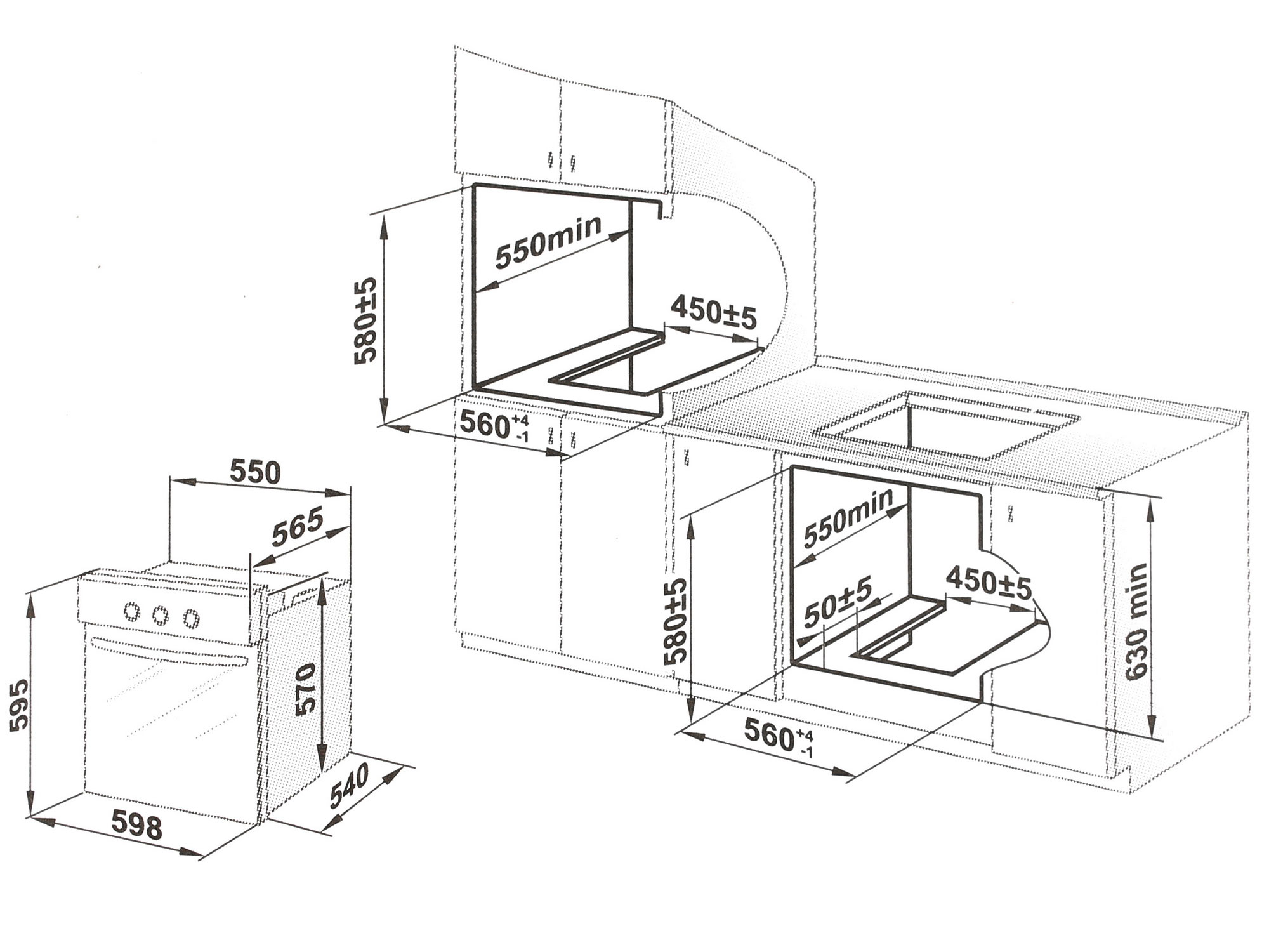 1115635 Газовый духовой шкаф Gefest ДГЭ 621-01 STDN-0107759 - Вид №8