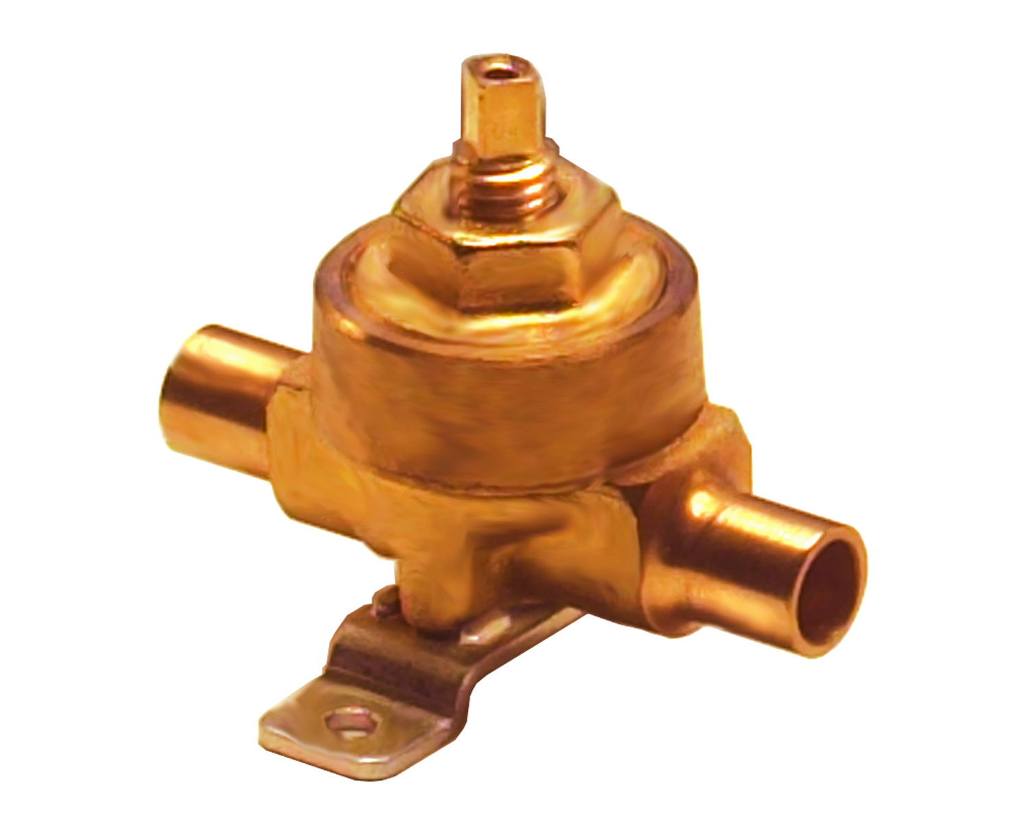 Danfoss BML — Запорные мембранные клапаны с ручным управлением BMT 6 Клапан запорный трехходовой 009G0105  - Вид №6