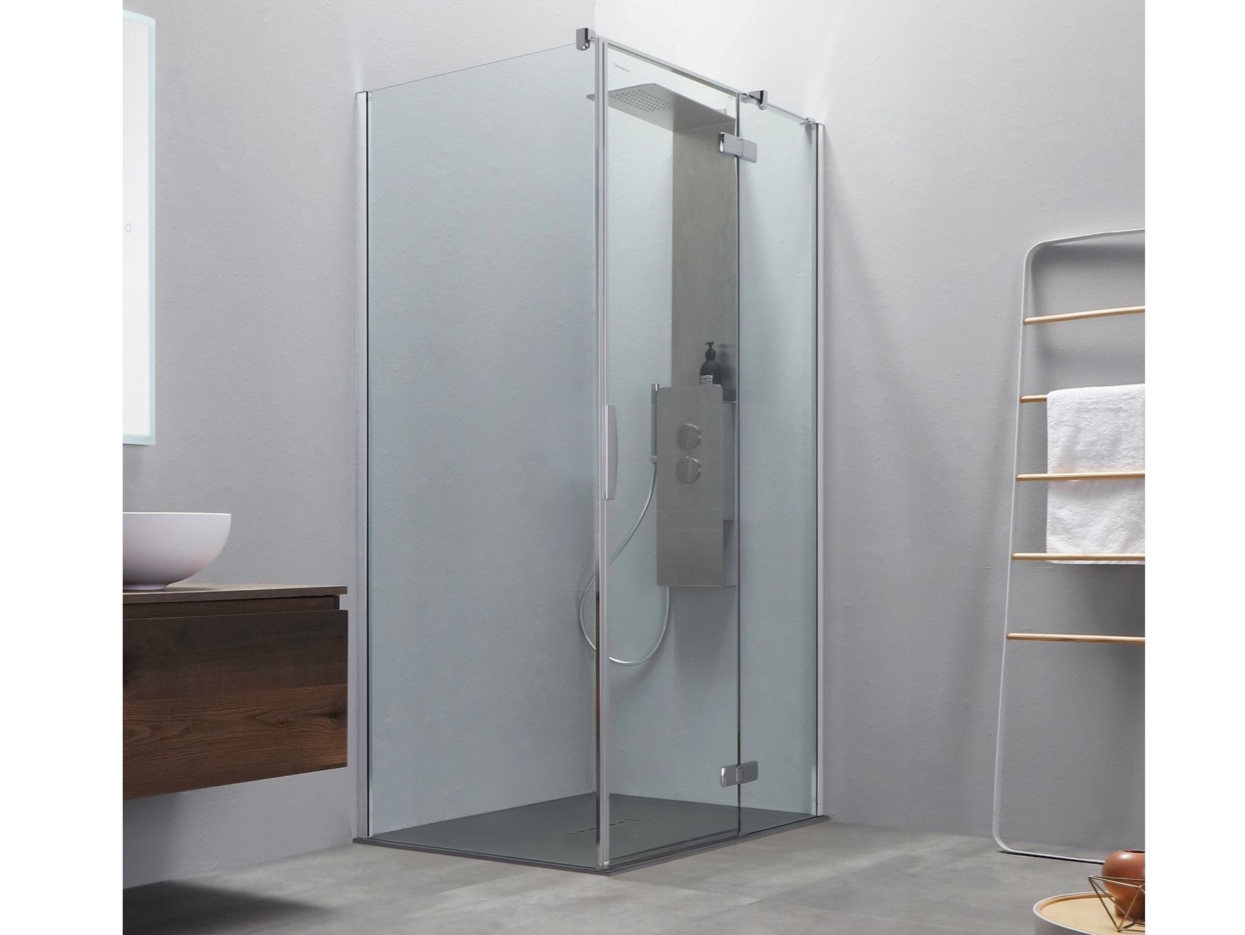 Угловая душевая кабина с распашной дверью Kinedo GL8 ARCH-00128767