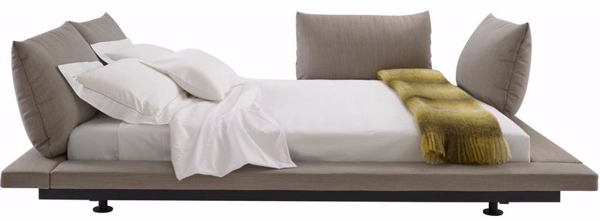 Ligne Roset Двуспальная кровать из ткани sun-id-1405066 - Вид №2