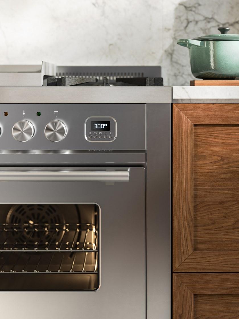 Ilve Отдельностоящая стальная кухня Professional plus P15w Santreyd  - Вид №4