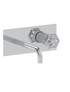 4705/3/2E + 476001
+ 894001 Bellosta Rubinetterie НАСТЕННЫЙ СМЕСИТЕЛЬ ДЛЯ УМЫВАЛЬНИКА С ДЛИННЫМ ГОЛОВКОЙ