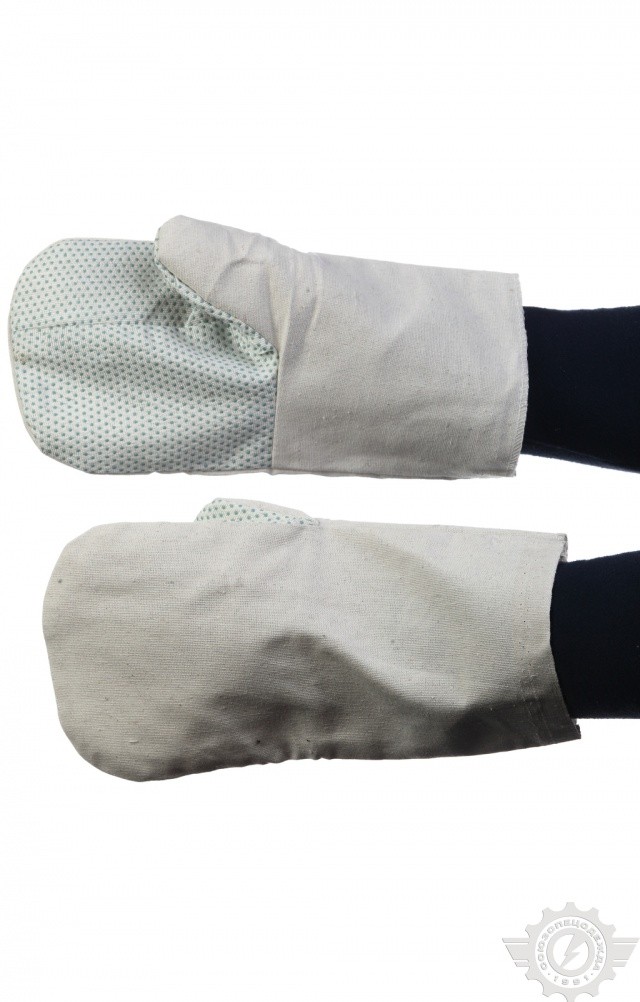 59217 Рукавицы х-б с ПВХ напылением  Средства защиты рук  размер Спецодежда 