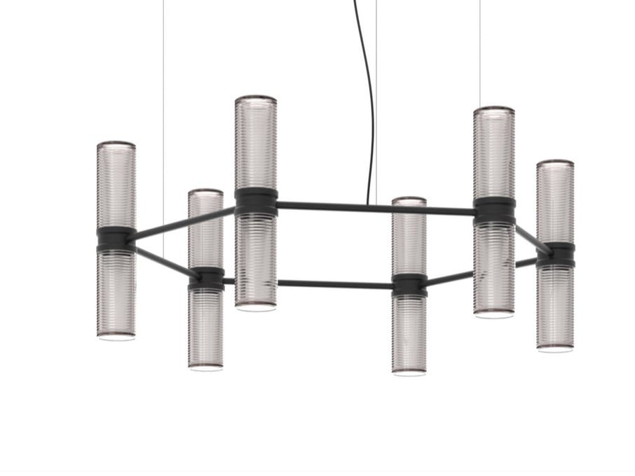 Металлический светодиодный подвесной светильник Artemide Zephyr ARCH-00148729