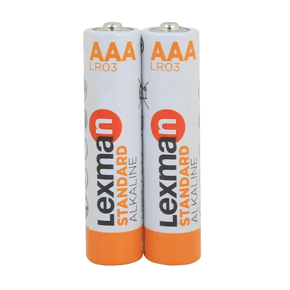Батарейка Lexman Standard AAA (LR03) алкалиновая 2 шт. 82003970 STLM-2197406  - Вид №1