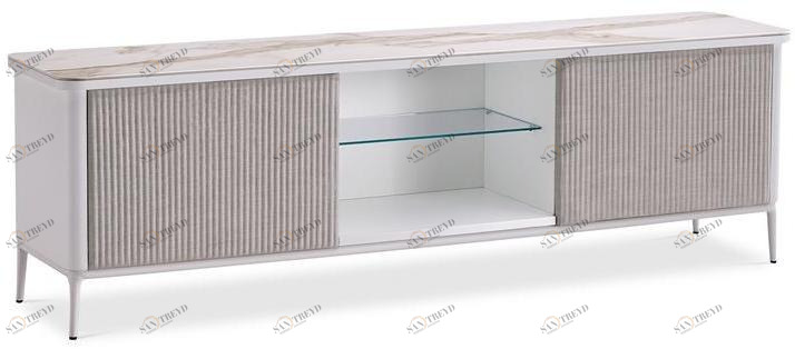 Midj Буфет деревянный с распашными дверцами и керамической столешницей Lea sun-id-1478357