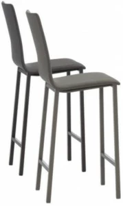 MOBLIBERICA Высокий табурет, обитый кожей Koko