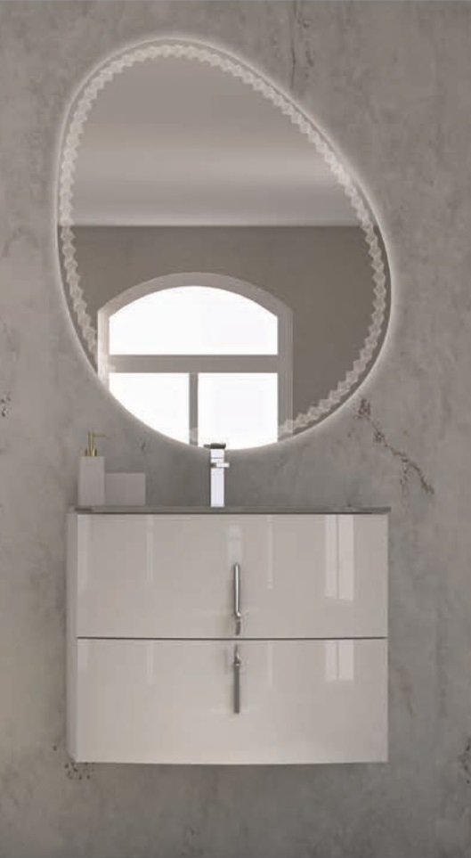 Мебель для ванной CEZARES STING 70 Bianco Lucido - Вид №1