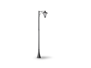 Алюминиевый светодиодный фонарь для сада