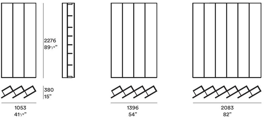 JESSE Стеллаж из лакированной древесины настенный Aleph sun-id-1399333 - Вид №2