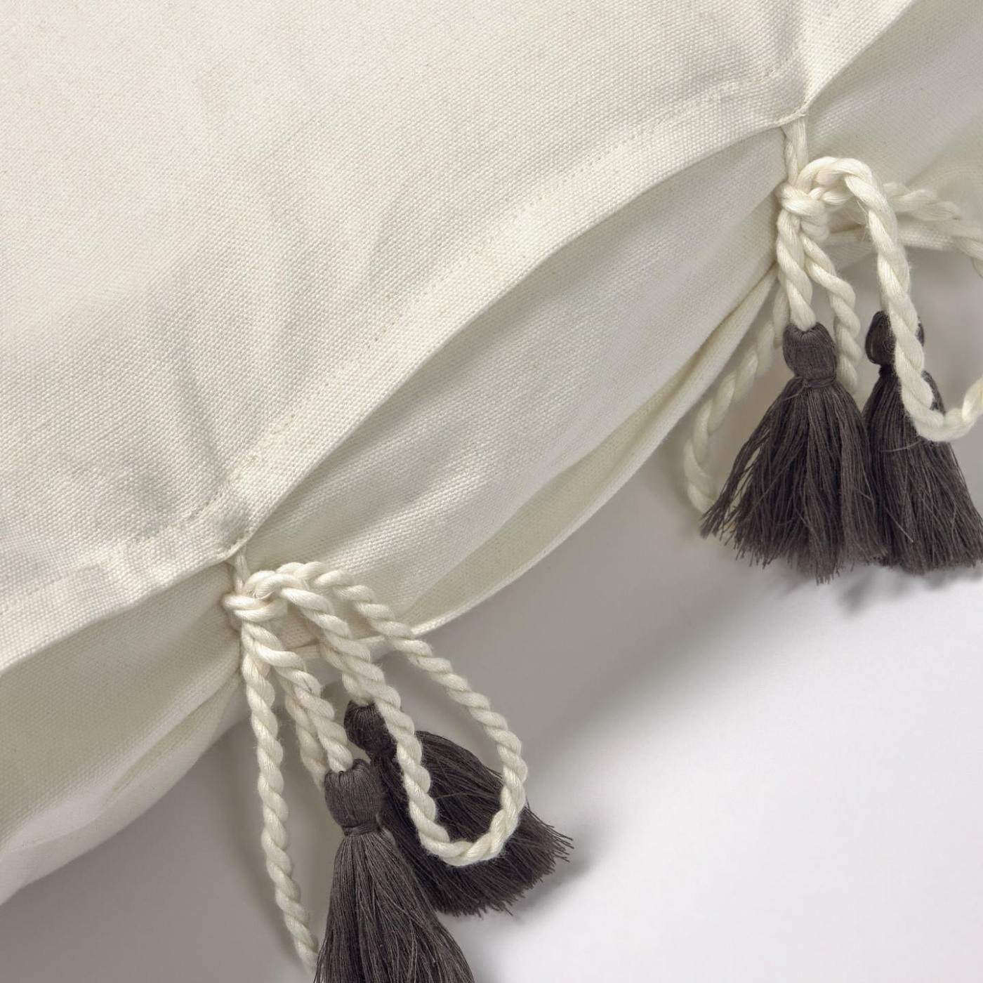 101257 Чехол на подушку из 100% хлопка белый 45 x 45 см La Forma Varina  - Вид №1