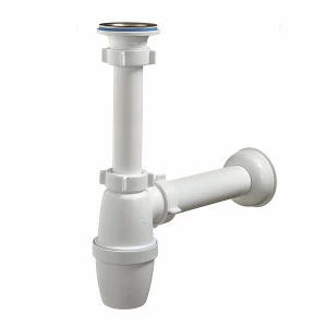 Сифон 1 1/4 40 с удлин.патрубком, прямой трубкой В-32059 (О) В-32059