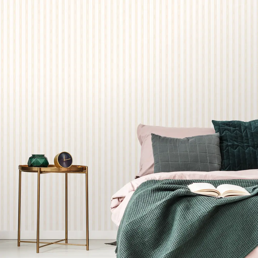 Обои флизелиновые Euro Decor Julie бежевые 1.06 м 7008-01 82377940 STLM-2087011 - Вид №2