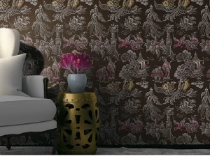 NANNI GIANCARLO & C. Обои с рисунком Carte da parati