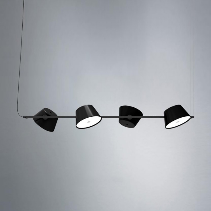 093926 Линейный подвес 4 черный Marset Tam Tam 