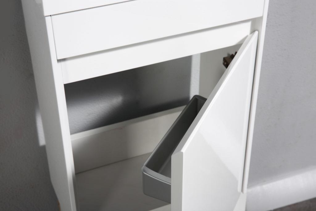 Мебель для ванной BelBagno PIETRA MINI-400-BL правосторонняя  - Вид №4