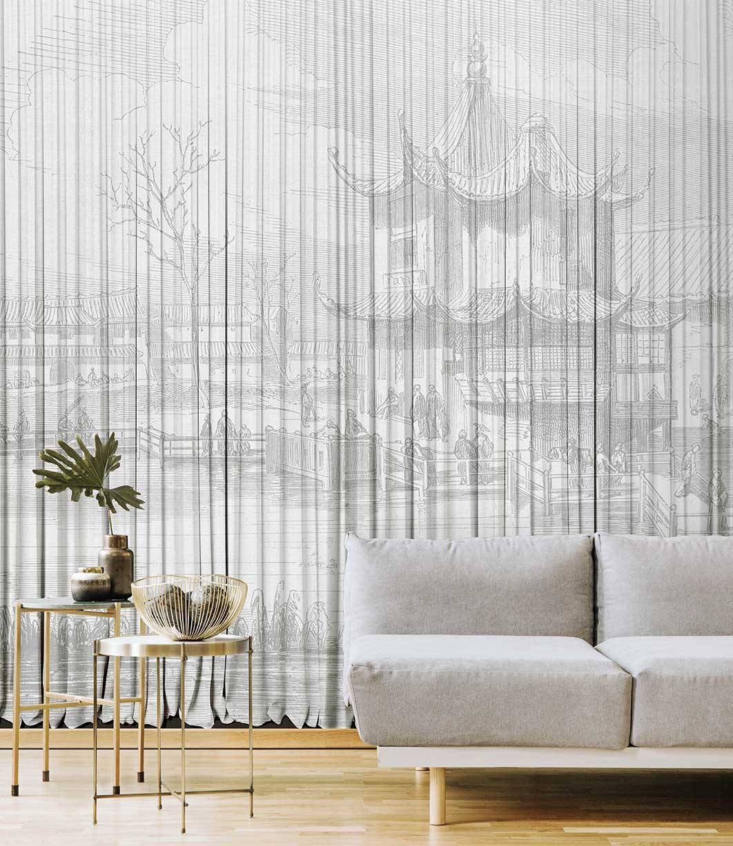 Восточные обои ПВХ бесплатно, экологически чистые, моющиеся WallPepper LEVANTE ARCH-00140975 - Вид №1