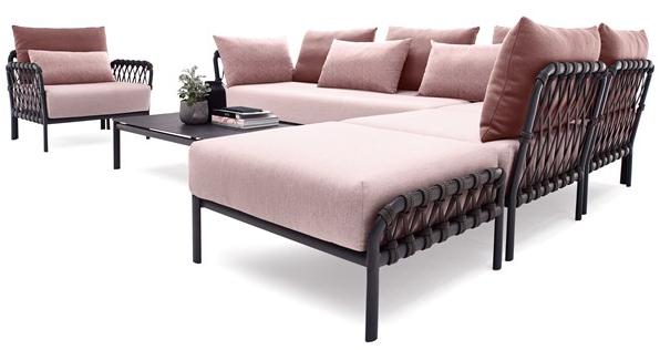 solpuri Модульный угловой садовый диван Caro sun-id-1495018 - Вид №5