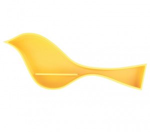 Ex.T Birdie Полка желтая EXBIRDIEGI