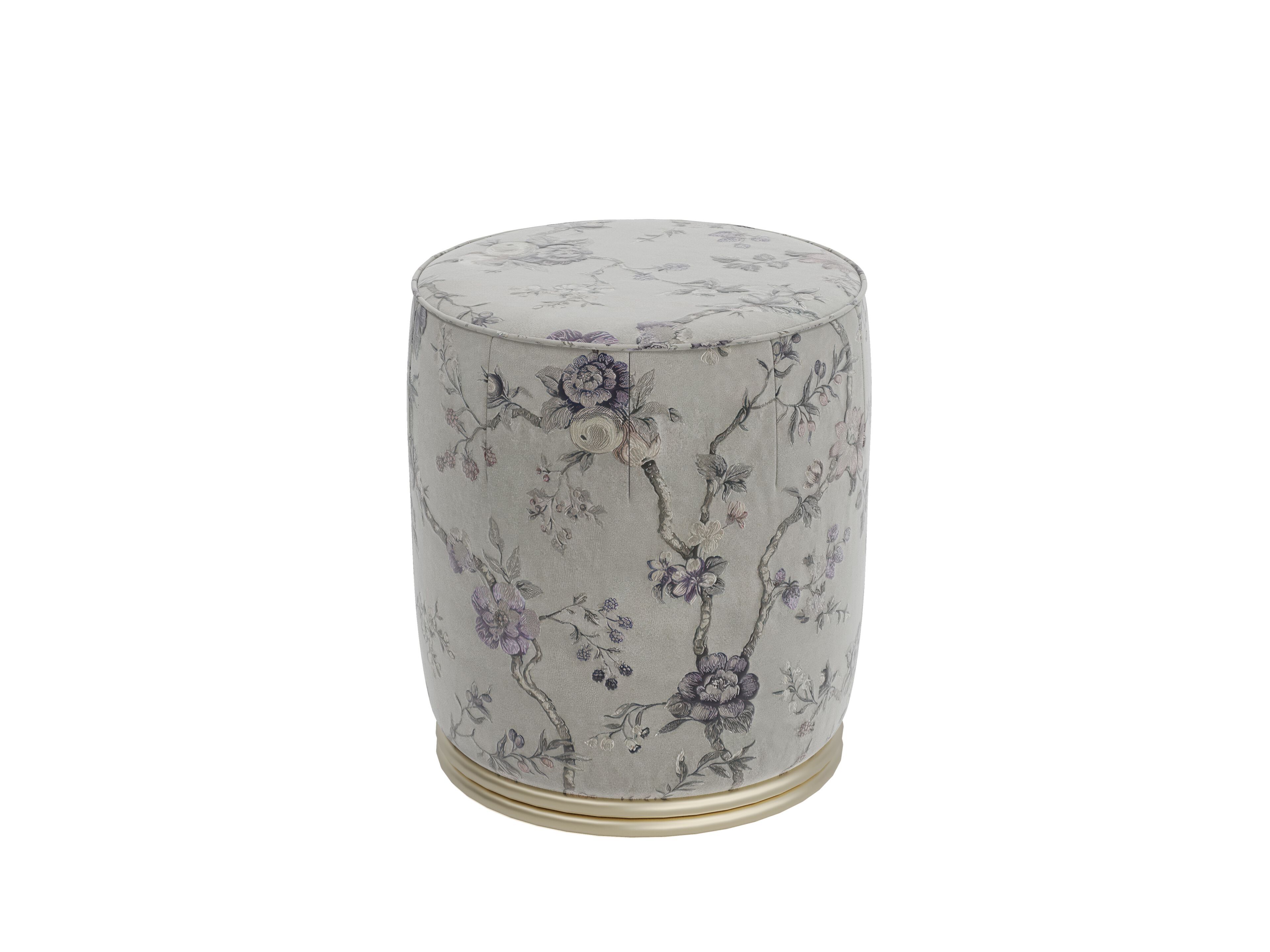 Круглый пуф из ткани GUERRA VANNI Studio Privè ARCH-00137525