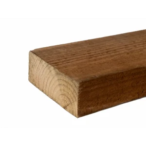 РУСШПАЛА Доска импрегнированная 40x100x3000 мм для строительства и отделки 89405725