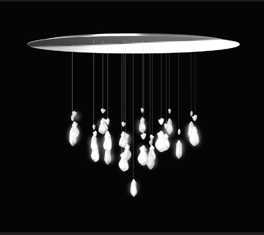 Beau & Bien Подвесной светильник из фарфора ручной работы Louis 15 sun-id-1457117 - Вид №3