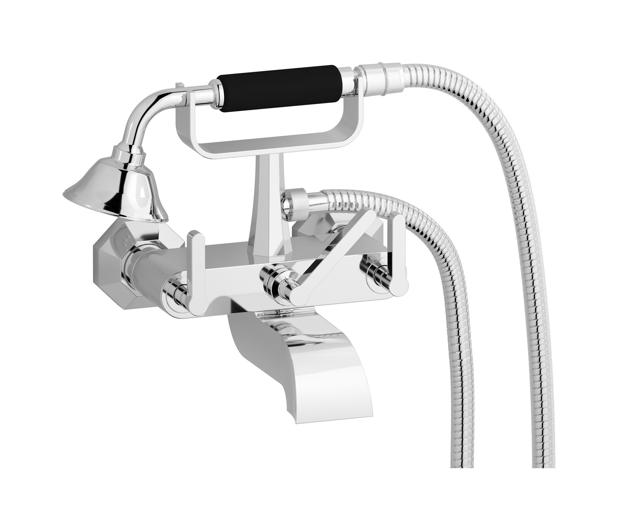 Наружный настенный смеситель для ванны с ручным душем IB Belmondo + Belmondo Elle ARCH-00093869 - Вид №1