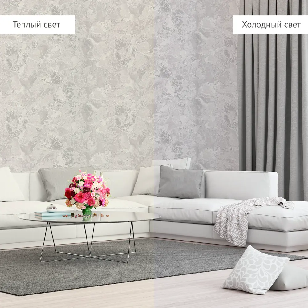 WALLDECOR Fantom - флизелиновые обои бежевого цвета с рельефной текстурой 89358541 STLM-0830566 - Вид №4