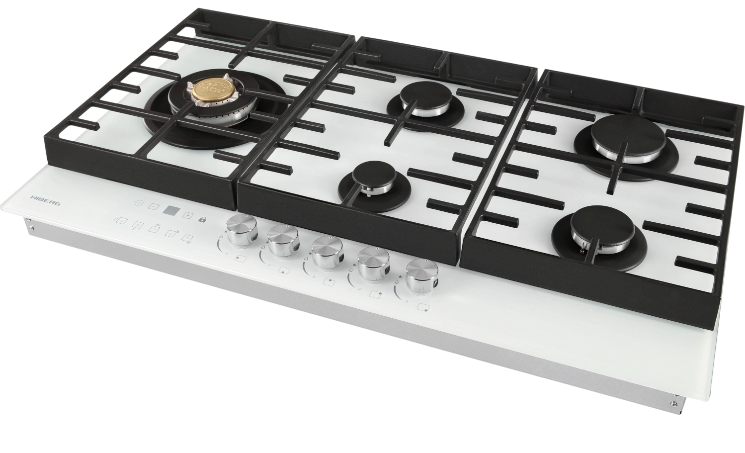 9238403 Газовая варочная поверхность HIBERG VM 9155 W STDN-0149153 - Вид №3