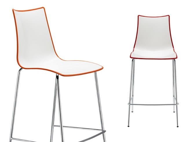 Высокий стул из полимера S-CAB Zebra ARCH-00087150 - Вид №2