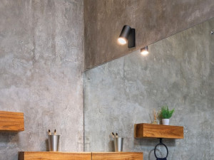 Вращающийся круглый прожектор с порошковым покрытием