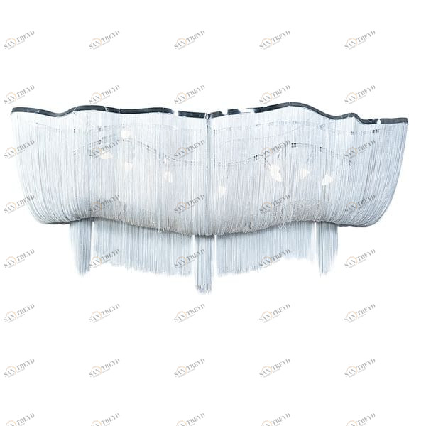 Люстра VUAL серебро SM010/2 UNICO ДИЗАЙНЕРСКИЕ, ДВУХЪЯРУСНЫЕ 255289 Серебро 