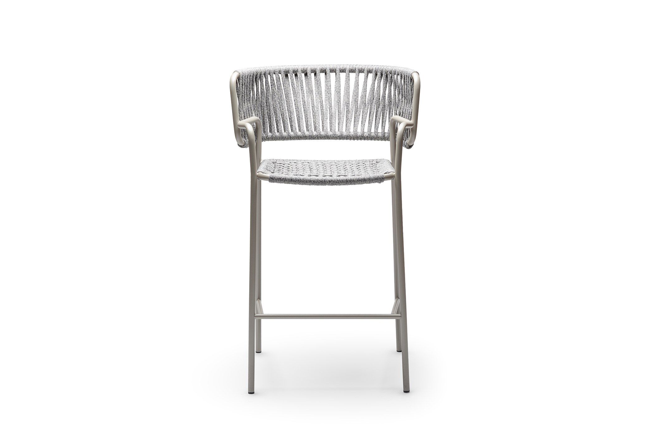 Высокий садовый стул из морской веревки с подлокотниками CHAIRS & MORE Klot ARCH-00079494 - Вид №12