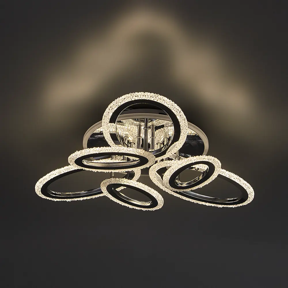 Люстра потолочная Jlight Lou 5644/150C LED цвет хром 84315609 STLM-2124141  - Вид №8